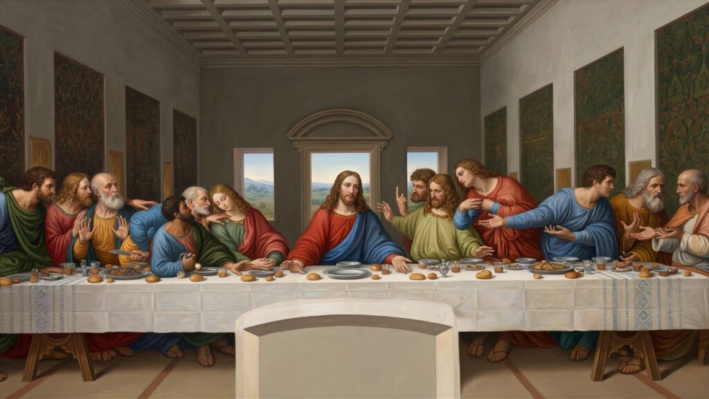 Picture depicting The Last Supper of Jesus